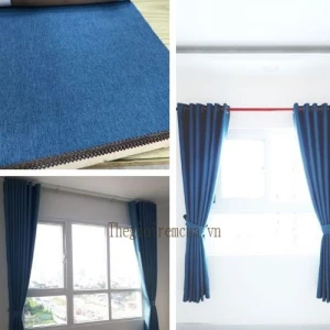 Rèm vải chống nắng giá rẻ cửa sổ chung cư căn hộ