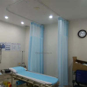 Rèm y tế kháng khuẩn ngăn giường bệnh