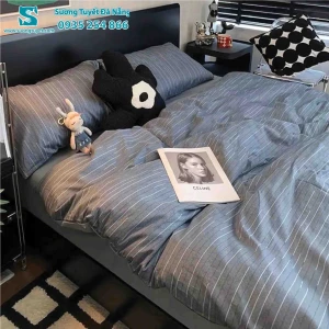 Bộ Chăn Ga Gối Cotton Hàn Quốc Nhập CHQ-034