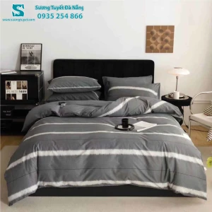 Bộ Chăn Ga Gối Cotton Hàn Quốc Nhập CHQ-044