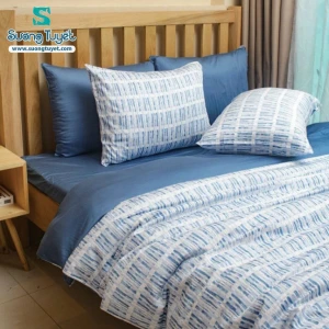 Bộ Chăn Ga Gối Cotton Lụa Modal - CLM 21