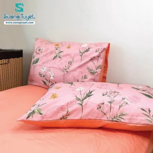 Bộ Chăn Ga Gối Cotton Lụa Modal - CLM 26