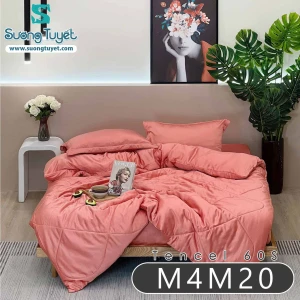 Bộ Chăn Ga Tencel 60S-020