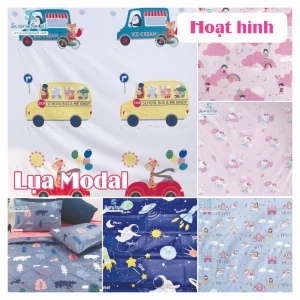 Mẫu Vải Chăn Ga Cotton Modal