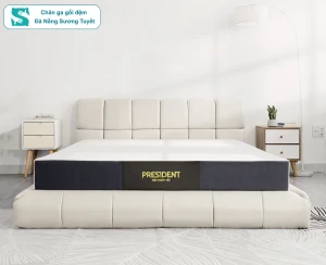 Nệm Cao Su Thiên Nhiên Hoạt Tính Thuần Việt President