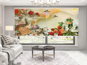 Rèm Cuốn Tranh Giả Ngọc RCT22