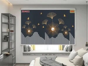 Rèm Cuốn Tranh Hiện Đại RCT23