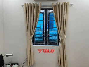 Rèm vải cho cửa sổ màu vàng RV87