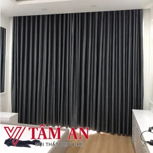 Rèm vải hoa văn chìm RV27