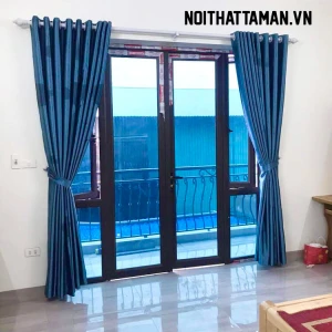 Rèm vải hoa văn chìm RV38