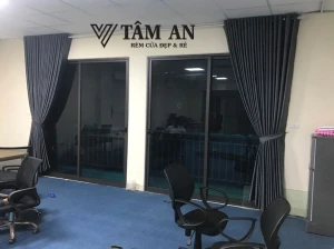 Rèm vải hoa văn chìm RV40