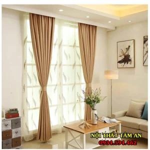 Rèm vải một màu RV1