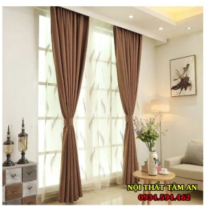 Rèm vải một màu RV4