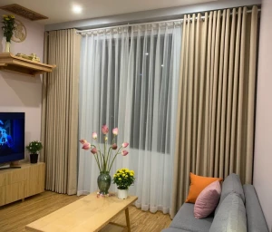 Rèm vải một màu RV45