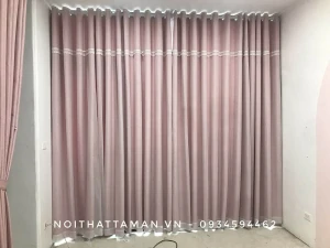 Rèm vải một màu RV6