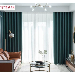 Rèm vải một màu RV9