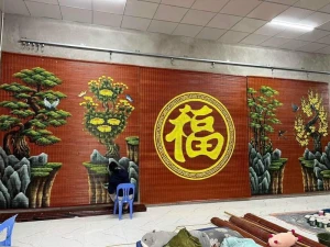 Mành cuốn tre VH13