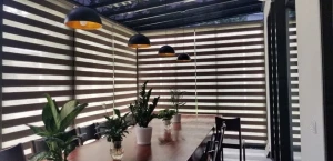 Mẫu rèm cầu vồng đẹp