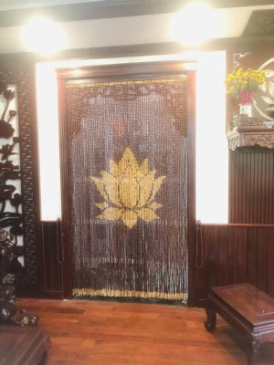 Rèm hạt gỗ hương VH28