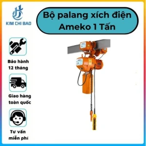 Bộ Rùa Và Palang Xích Điện Ameko 1T - 6m