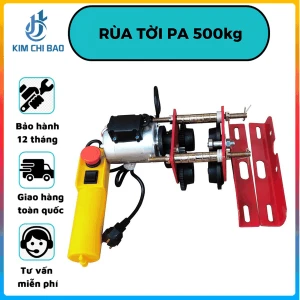 Con chạy 500kg cho tời điện pa