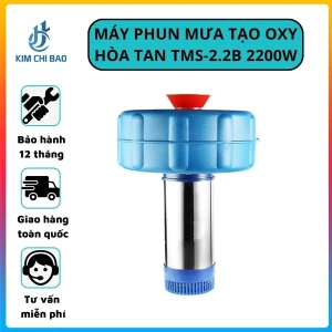 Máy phun mưa tạo oxy hoà tan PONTENCA TMS-2.2B - Thân inox
