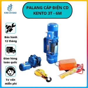 Pa lăng cáp điện CD 3T - 6M