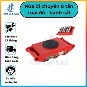 Rùa di chuyển 8 tấn bánh sắt