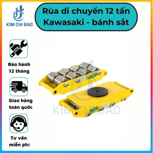 Rùa di chuyển kawasaki 12 tấn bánh sắt
