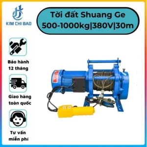 Tời mặt đất SHUANG GE 500kg - 1000kg/380v/30m