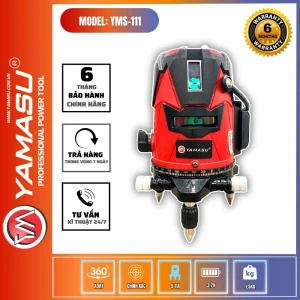 MÁY CÂN BẰNG LASER 5 TIA XANH YMS-111 SIÊU SÁNG CHO ĐỘ CHÍNH XÁC CAO