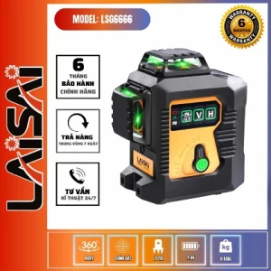 MÁY CÂN BẰNG LASER LAISAI LSG-6666 CHÍNH HÃNG 12 TIA SIÊU SÁNG