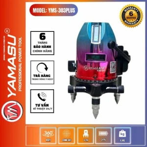 MÁY CÂN MỰC LASER YAMASU YMS-303PLUS 5 TIA XANH