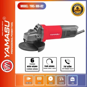 MÁY CẮT MÀI GÓC YAMASU YMS-100-02 750W CÔNG TẮC ĐUÔI