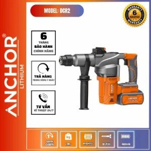 MÁY ĐỤC BÊ TÔNG 2 CHỨC NĂNG DÙNG PIN 20V ANCHOR MÃ DCR2