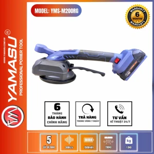 MÁY HÍT-RUNG GẠCH YAMASU YMS-M200RG ĐỘNG LỰC PIN 21V CHÂN PIN PHỔ THÔNG
