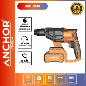 MÁY KHOAN BÊ TÔNG PIN ANCHOR DCR1 PIN 20V