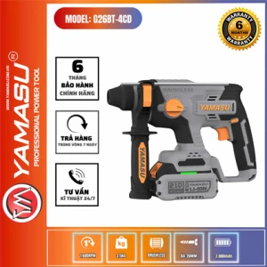 MÁY KHOAN BÊ TÔNG PIN YAMASU G26BT-4CD