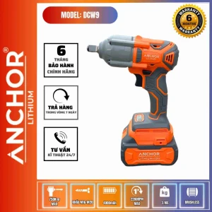 MÁY SIẾT BU LÔNG ANCHOR DCW9 PIN 20V CHÂN PIN PHỔ THÔNG