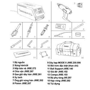 Đế đỡ bi Multiplaz Ball Support J95E.140