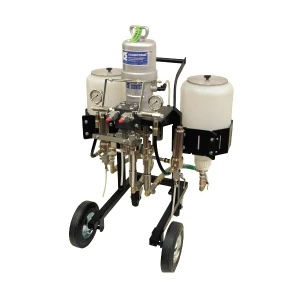 Máy phun sơn cao áp PF60 24 11 SUS Hopper