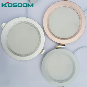 Đèn LED âm trần siêu mỏng 8W viền bạc DL-KS-SMB-8 Kosoom