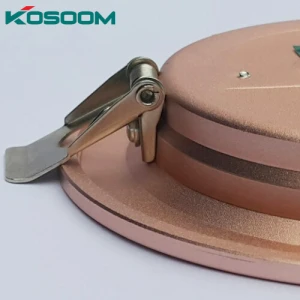 Đèn LED âm trần siêu mỏng 8W viền vàng hồng DL-KS-SMV-8 Kosoom