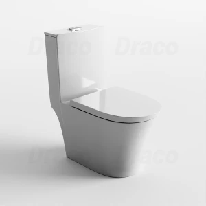 Bồn Cầu 1 Khối Công Nghệ Xả Xoáy Cyclone Draco T1169S