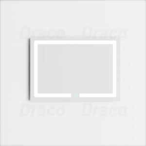 Gương Phòng Tắm Thiết Kế Chữ Nhật Ngang Tích Hợp Đèn Led Draco ATG75LI