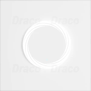 Gương Phòng Tắm Thiết Kế Tròn Tích Hợp Đèn Led Chong Chóng Draco ATG21LI