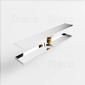 Phễu Thoát Sàn Đồng Thau Đúc Đuôi Đồng Draco ATR09C (Bóng)