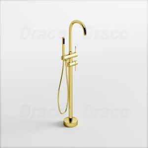 Sen Tắm Bồn Đứng Nóng Lạnh Inox 304 Kiểu Tròn Draco F0410