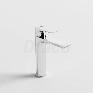 Vòi Lavabo Nóng Lạnh Đồng Thau Draco F2140CA (Thấp) - Màu Crom