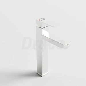 Vòi Lavabo Nóng Lạnh Inox 304 Draco F2111IB (Cao) - Màu Inox Mờ